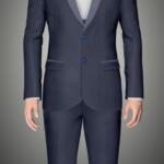 CUSTOM MADE BIRD'S EYE 3 PC SUIT