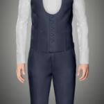 CUSTOM MADE BIRD'S EYE 3 PC SUIT - Image 3