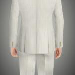 CUSTOM MADE NARROW STRIPE 2 PC SUIT - Image 2