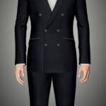 CUSTOM MADE PIN STRIPE 2 PC SUIT