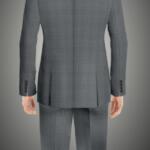 CUSTOM MADE SHARKSKIN 2 PC SUIT - Image 2