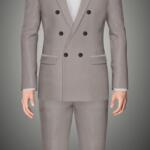CUSTOM MADE SOLID 2 PC SUIT