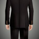 CUSTOM MADE HERRINGBONE FABRIC 2 PC SUIT - Image 2