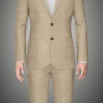 CUSTOM MADE LINEN 2 PC SUIT