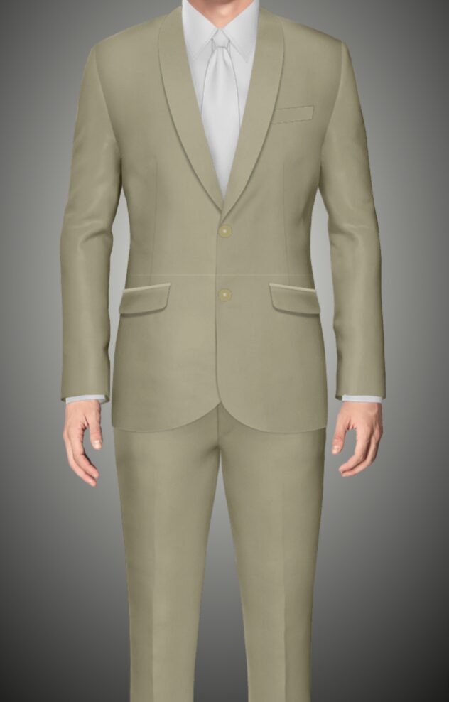 CUSTOM MADE COTTON 2 PC SUIT