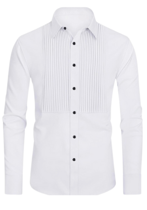 CUSTOM MADE TUXEDO SHIRT