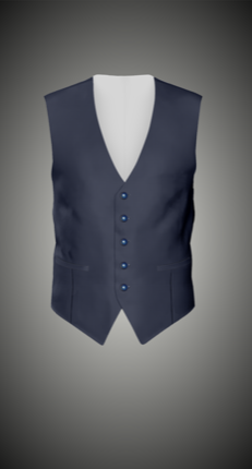 CUSTOM MADE BIRD'S EYE VEST